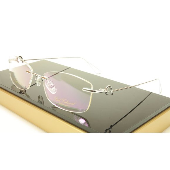 Paul Vosheront VT146 C2 Titanium Silver Rimless - Picture 1 of 8